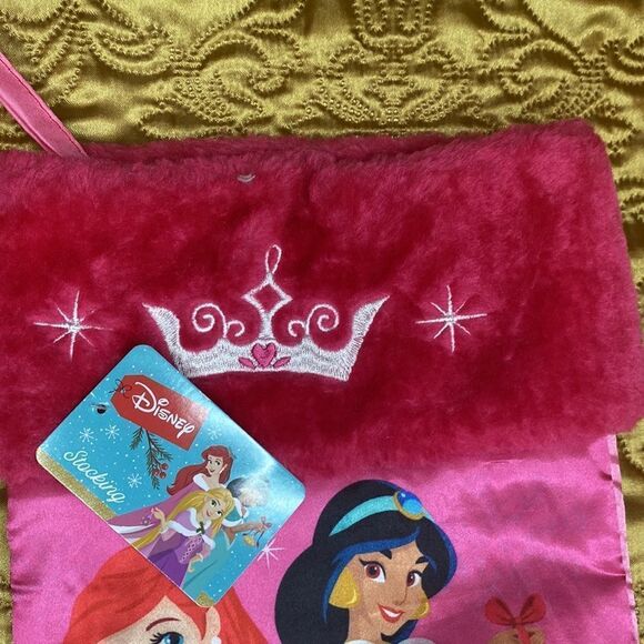 DISNEY PRINCESS Pink Christmas Stocking - Picture 4 of 7